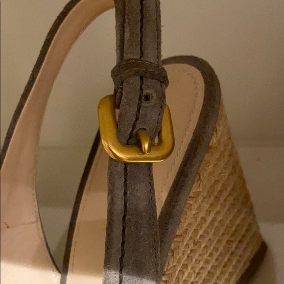Prada wedge espadrilles 37-1/2 - Picture 4 of 5